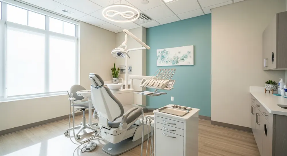 Modern, comfortable treatment rooms